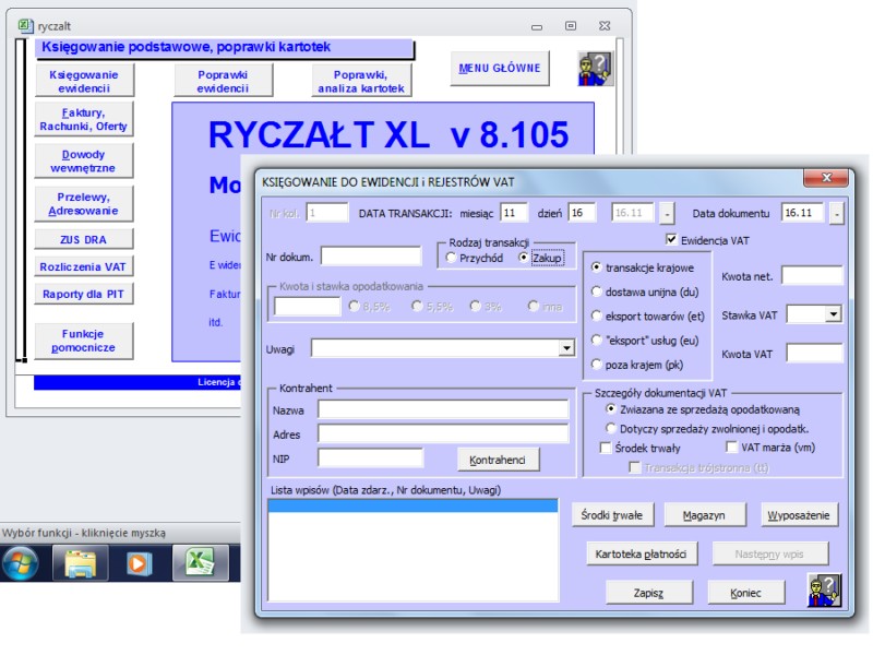 RYCZA�T XL